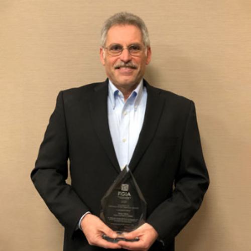 VIC Chairman Tony Vella awarded Fenestration and Glazing Industry Alliance (FGIA) Distinguished Service Award!